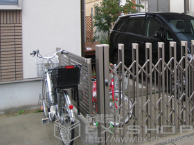 のフェンス・柵 シャレオR3型　フリーポールタイプ 施工例