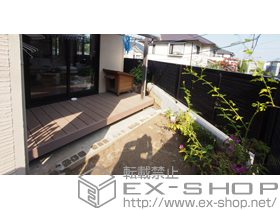 のウッドデッキ 樹ら楽ステージ 単体 施工例
