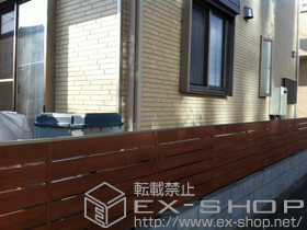 のフェンス・柵 ジオーナフェンス YS型 マテリアルカラー 施工例