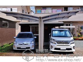 のカーポート レイナポートグラン Y合掌　積雪〜20cm対応 施工例