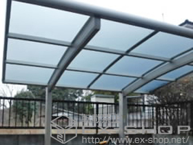 のサイクルポート・駐輪場 レイナポートグランミニ 積雪〜20cm対応 施工例