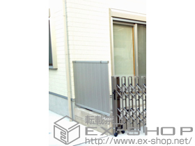 のフェンス・柵 エクスラインフェンス6型 自由柱タイプ 施工例