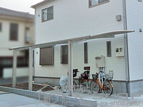 のカーポート レイナポートグラン 延長　積雪〜20cm対応 施工例