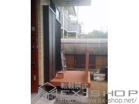 のウッドデッキ リウッドデッキ 200＋リウッドデッキフェンス1型 施工例