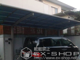 のカーポート レイナポートグラン 延長　積雪〜20cm対応 施工例