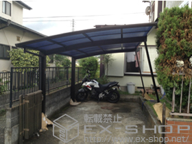 のカーポート プレシオスポート 積雪〜20cm対応＋オプション 施工例