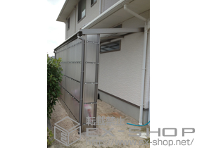 のストックヤード フリーヤード 袖付タイプ 積雪〜20cm対応 施工例