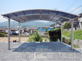 のカーポート レイナツインポートグラン　積雪〜20cm対応 施工例