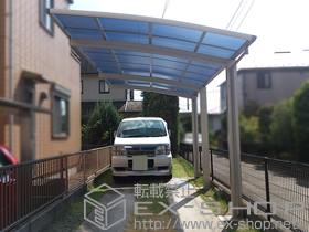 のカーポート レイナポートグラン 延長　積雪〜20cm対応 施工例