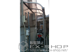 のテラス屋根 ライザーテラスII R型 テラスタイプ 単体 積雪〜20cm対応 施工例