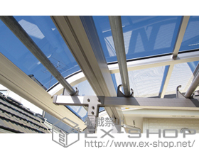 のバルコニー・ベランダ屋根 ヴェクターテラス R型 屋根タイプ 単体 積雪〜20cm対応 施工例