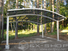 のカーポート レイナツインポートグラン　積雪〜20cm対応 施工例