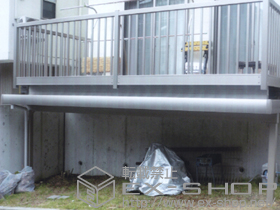 のバルコニー ニュービッグバルコニー 壁付けタイプ 施工例