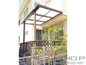 のテラス屋根 樹の木テラス テラスタイプ 積雪〜20cm対応 施工例