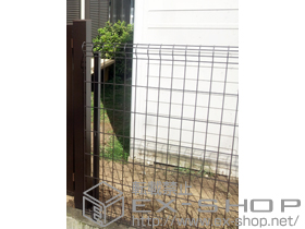 のフェンス・柵 イーネットフェンス2F型 自由柱タイプ 施工例