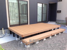 のウッドデッキ リウッドデッキ 200 施工例