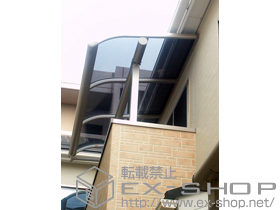 のバルコニー・ベランダ屋根 ヴェクターテラス R型 屋根タイプ 単体 積雪〜20cm対応 施工例