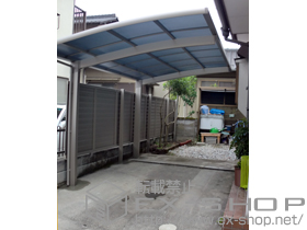 のカーポート カーブポートシグマIII 積雪〜20cm対応 施工例