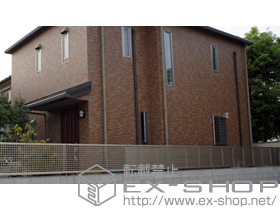 のフェンス・柵 エクスラインフェンス3型 施工例