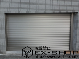 のガレージシャッター ガレージシャッタークワトロ 電動式 内部付タイプ 施工例