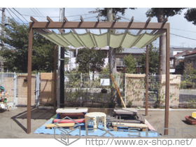 のパーゴラ パーゴラ・ポーチ 独立タイプ 施工例