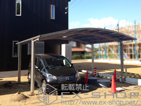 のカーポート プレシオスポート ワイド 積雪〜20cm対応 施工例