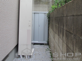 の物置・屋外倉庫 シンプリー 一般型(MJN-096D) 施工例