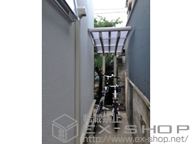 のサイクルポート・駐輪場 プレシオスポート ミニ 積雪〜20cm対応 施工例