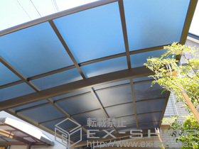 のカーポート カーブポートシグマIII 積雪〜20cm対応 施工例