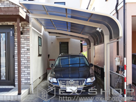 のカーポート テールポートシグマIII 延長 積雪〜20cm対応 施工例