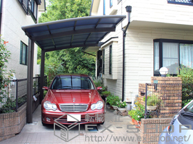 のカーポート カーブポートシグマIII 積雪〜20cm対応 施工例