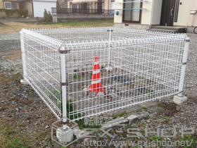 のフェンス・柵 メッシュフェンス G10 施工例