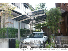 のカーポート カーブポートシグマIII 積雪〜20cm対応 施工例