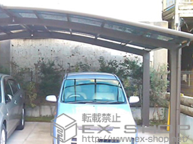 のカーポート カーブポートシグマIII 積雪〜20cm対応 施工例