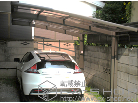 のカーポート カーブポートシグマIII 積雪〜20cm対応 施工例