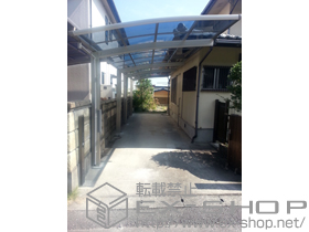 のカーポート プレシオスポート 縦連棟 積雪〜20cm対応 施工例