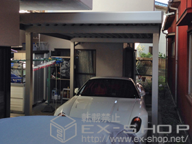 のカーポート ジーポートneo 積雪100cmＡタイプ 4本柱 積雪〜100cm対応 施工例