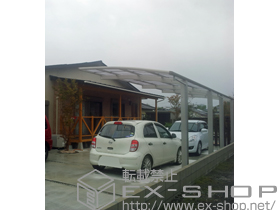 のカーポート レイナポートグラン 縦連棟　積雪〜20cm対応 施工例