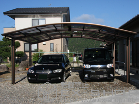 のカーポート レイナツインポートグラン　積雪〜20cm対応 施工例