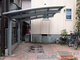 のカーポート カーブポートシグマIII 積雪〜20cm対応 施工例