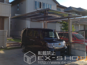 のカーポート F-1 積雪〜20cm対応 施工例