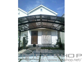 のカーポート カーブポートシグマIII M合掌 積雪〜20cm対応 施工例