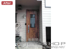 の玄関ドア ラフォース R2 56型 K2仕様 施工例