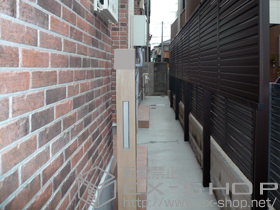 の機能門柱・ポスト ファンクションユニット ウィルモダンスリム 施工例