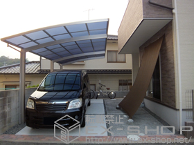 のカーポート レイナポートグラン 延長　積雪〜20cm対応 施工例