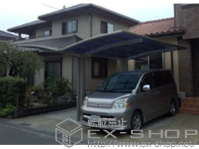 のカーポート レイナポートグラン Y合掌　積雪〜20cm対応 施工例