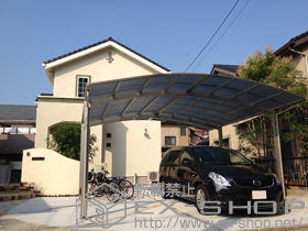 のカーポート レイナツインポートグラン　積雪〜20cm対応 施工例