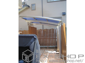 のサイクルポート・駐輪場 レイナポートグランミニ 積雪〜20cm対応 施工例