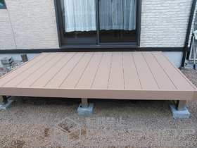 のウッドデッキ リウッドデッキ 200 施工例