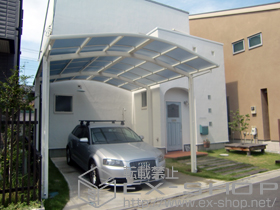 のカーポート レイナツインポートグラン　積雪〜20cm対応 施工例